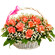 букет розовых роз с гипсофилой. Нижний Новгород